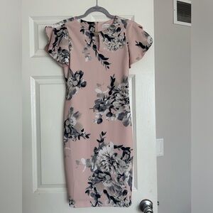 Calvin Klein short dress size 2 Women light pink